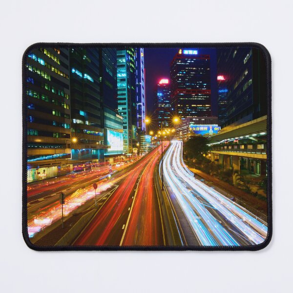Item preview, Light trails in big city designed and sold by foppen6.