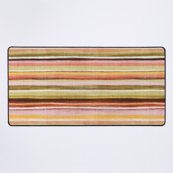 Item preview, Boho Sunset Textured Linen Stripes designed and sold by micklyn.