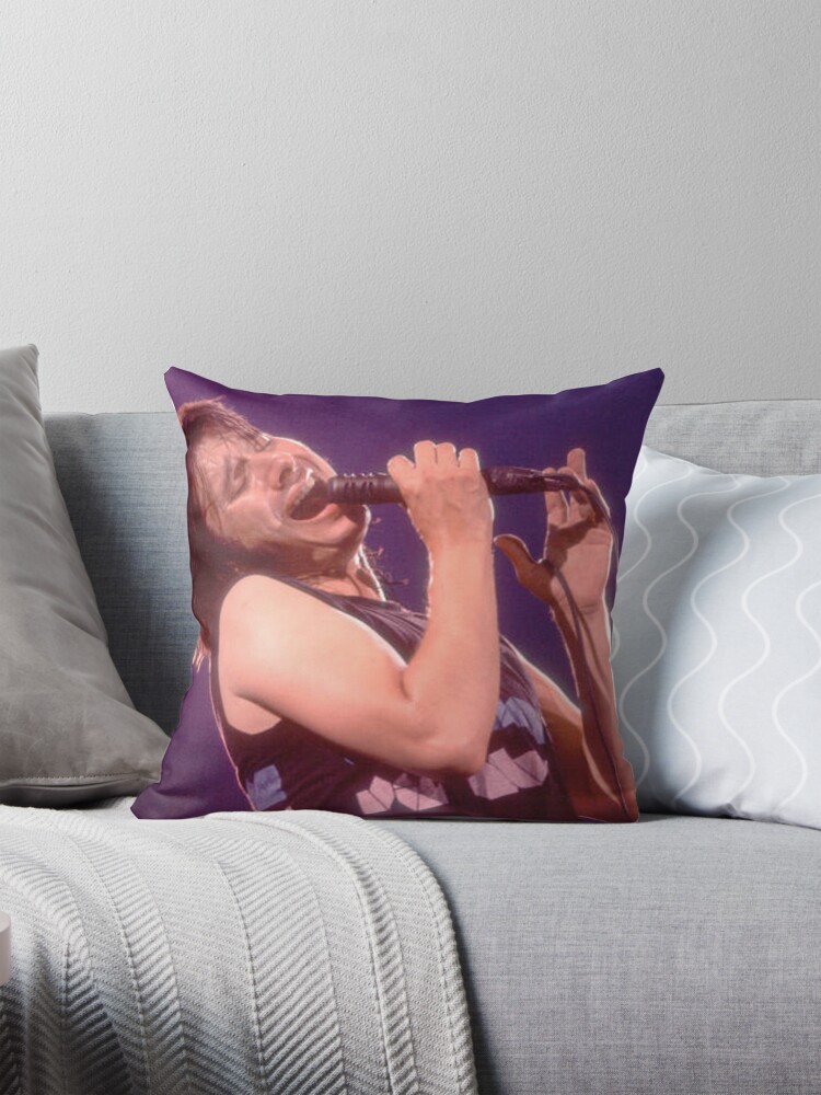 Thumbnail 1 of 4, Pillow, steve perry handsome designed and sold by warshipologiste.