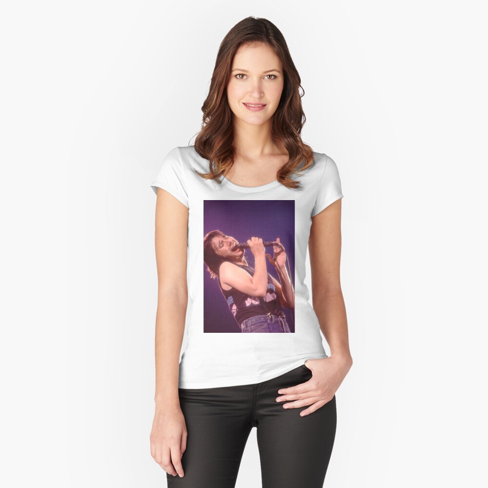 Item preview, Fitted Scoop T-Shirt designed and sold by warshipologiste.
