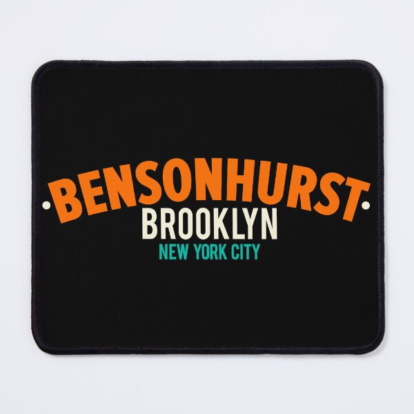 Item preview, Bensonhurst Brooklyn NYC - Clean Minimalistic Logo Design designed and sold by Boogosh.