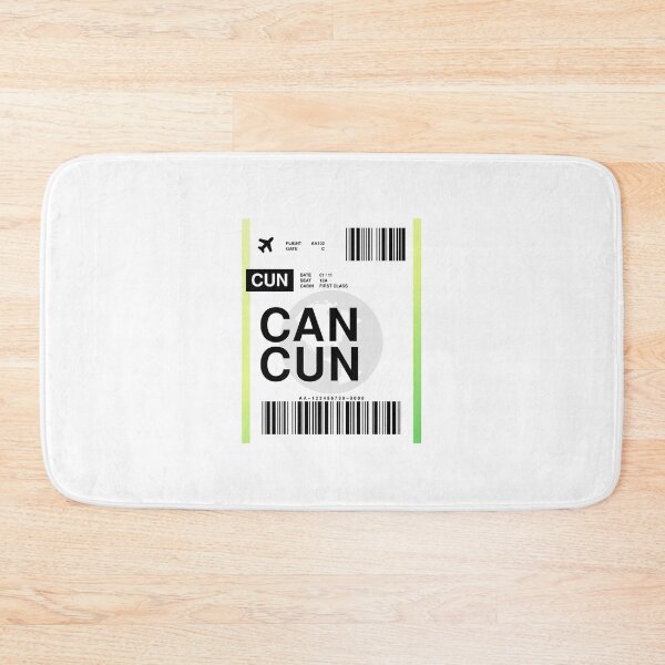 Item preview, Cancun Boarding Pass designed and sold by RabbitK.