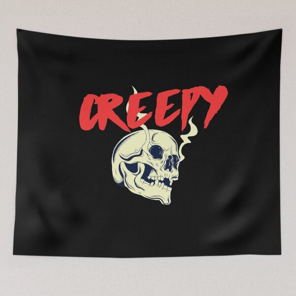 Item preview, Creepy Skull designed and sold by Itsheartshop.