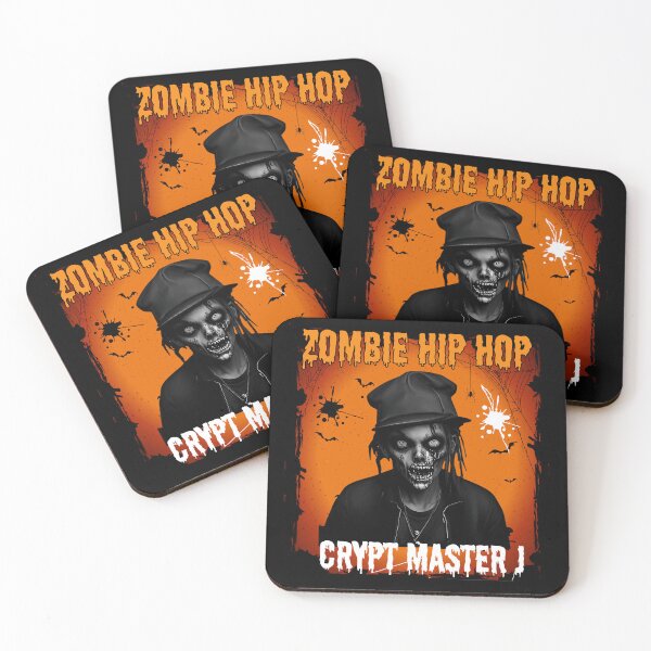 Item preview, Zombie hip hop Crypt Master J designed and sold by zombiehiphop.