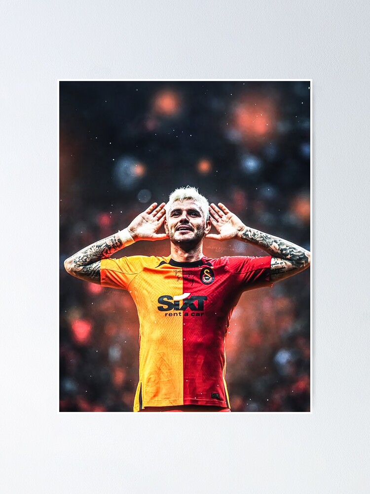 Poster for Sale mit Galatasaray – Mauro Icardi von NordKing07