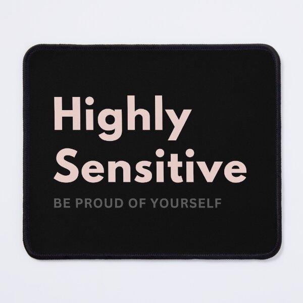 Item preview, Highly Sensitive - Be Proud of Yourself - pink designed and sold by Theia-Creations.