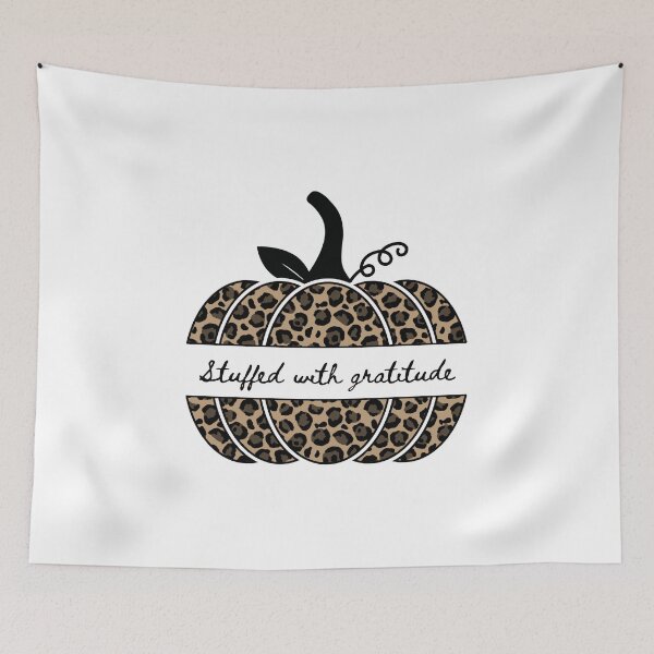 Item preview, Stuffed with Gratitude Thankful Thanksgiving Design  designed and sold by Mindlimes.