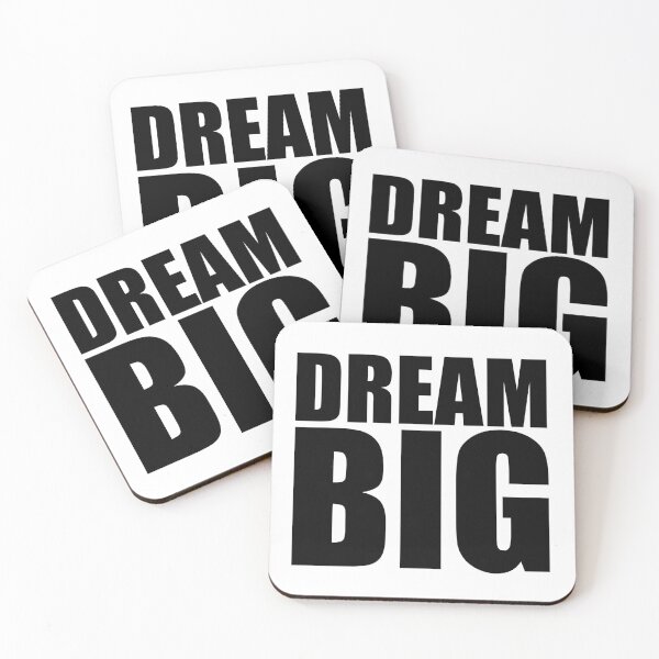 Item preview, DREAM BIG, dreams big, designed and sold by Raskal-Print.