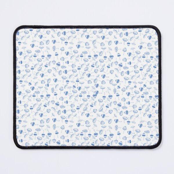 Item preview, Blue Mushroom Pattern designed and sold by ImPerfectDesin.
