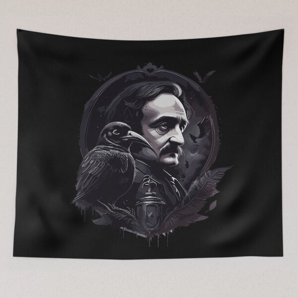 Item preview, Edgar Allan Poe  designed and sold by ValentinaHramov.