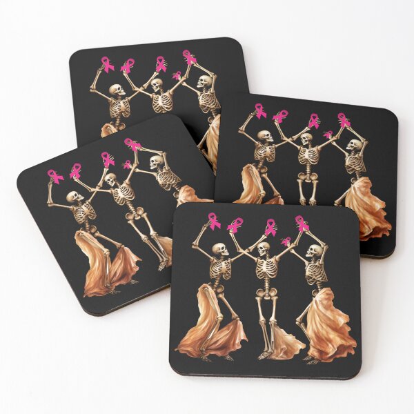 Item preview, In october we wear pink Skeletons designed and sold by SunnyFunnyArt.