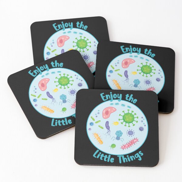 Item preview, Enjoy The Little Things Funny Microbiology designed and sold by TravelScientist.