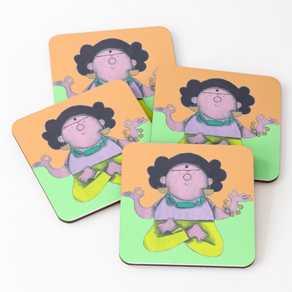 Item preview, Frida Kalho practicando yoga! designed and sold by Lalitapinta.