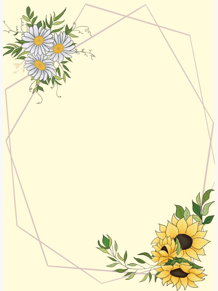 Daisy Flower Sticker — Sisters' Sunflowers