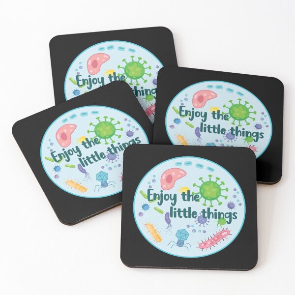 Item preview, Enjoy The Little Things Funny Microbiology designed and sold by TravelScientist.
