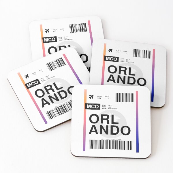 Item preview, Orlando Boarding Pass designed and sold by RabbitK.