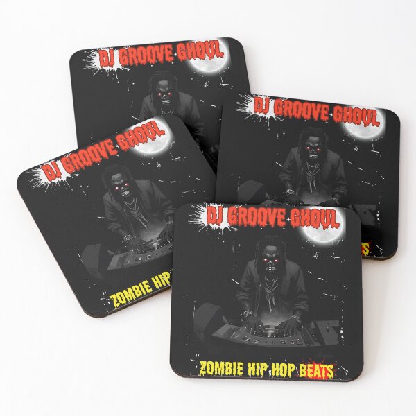 Item preview, Dj Groove Ghoul Zombie Hip Hop Beats designed and sold by zombiehiphop.