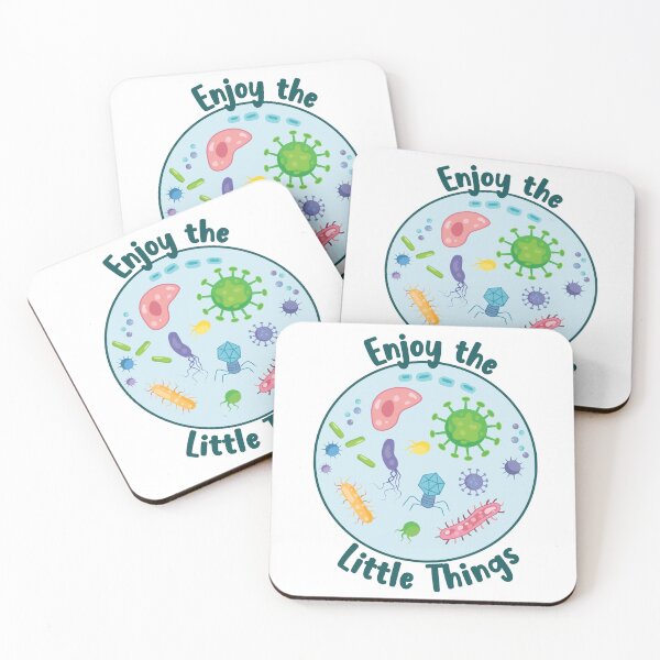 Item preview, Enjoy The Little Things Funny Microbiology designed and sold by TravelScientist.