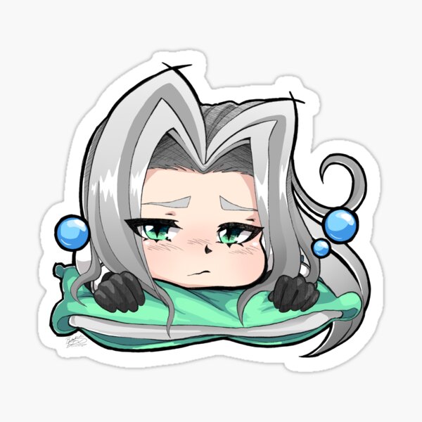 Item preview, Sleepy Sephiroth designed and sold by bunnknight.
