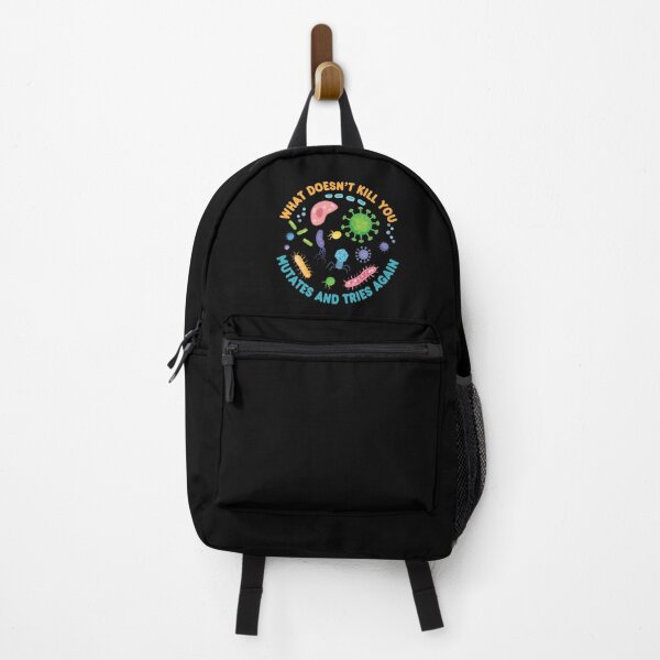 Item preview, What Doesn't Kill You Mutates And Tries Again - Funny Microbiology designed and sold by PolyPixel.