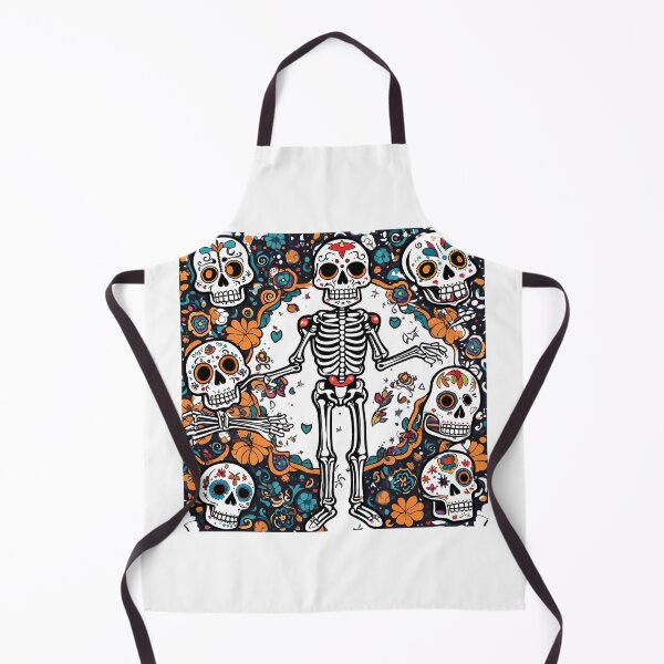 Item preview, Skeletons and Day of the Dead: Incorporate sugar skull designs or dancing skeletons in your T-shirt artwork. designed and sold by Ilyanaboutique.