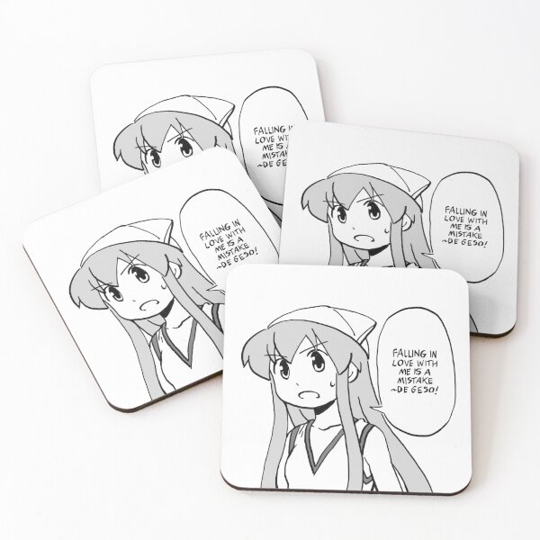 Item preview, I re-draw ika-chan saying Falling in love with me is a mistake de geso / Shinryaku Ika Musume meme designed and sold by RansRoom.