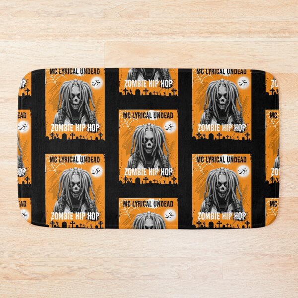 Item preview, Mc lyrical undead zombie hip hop designed and sold by zombiehiphop.