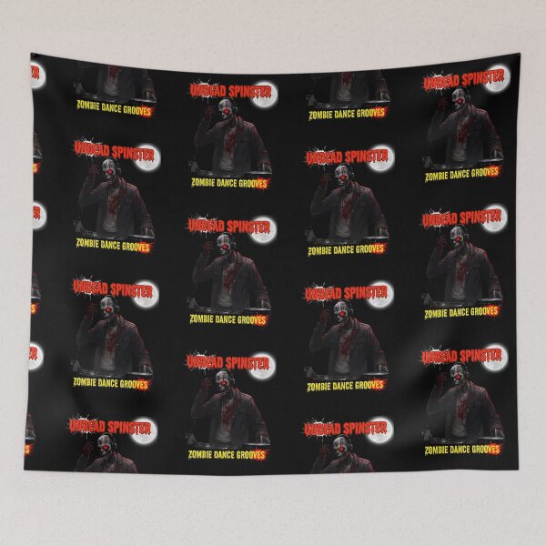 Item preview, Undead spinster zombie dance grooves designed and sold by zombiehiphop.