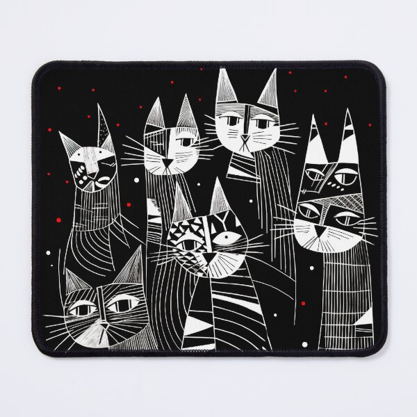 Item preview, "Whimsical Cats # 33" designed and sold by Glen Allison.