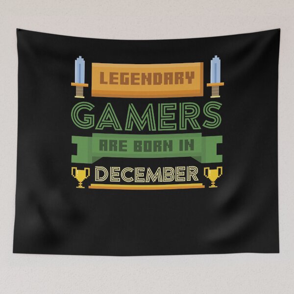 Item preview, Legendary Gamers are born in December | Gamer Gifts | Gamer clothing | Gamer Dad | Gamer dad | Gamer Sayings | Gamer Gifts for Men | Gamer Gifts for Women | Gamer Mom designed and sold by Kreature Look.