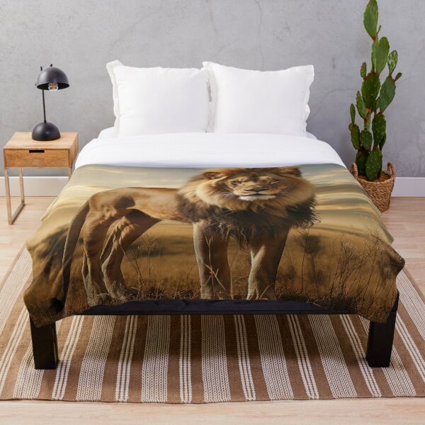 Item preview, Lions in the African savannah designed and sold by PixelPrisma.