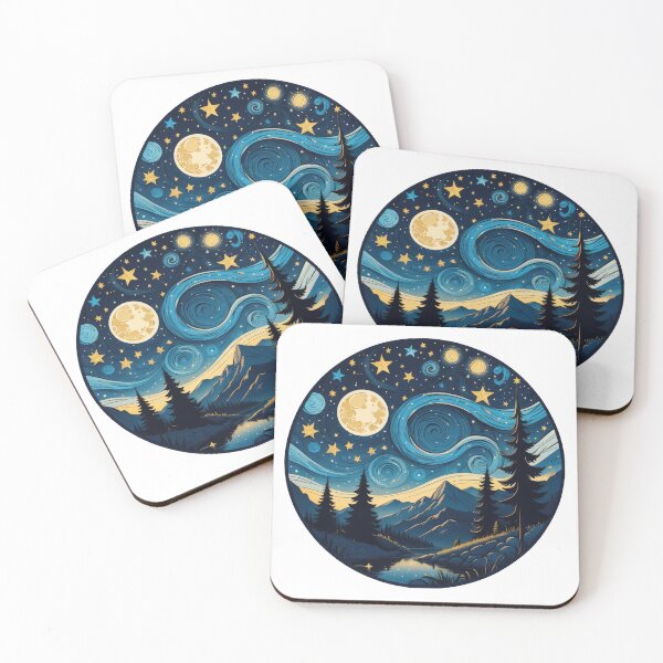 Item preview, Beautiful Sky View, Moon And Stars designed and sold by Bilisik.
