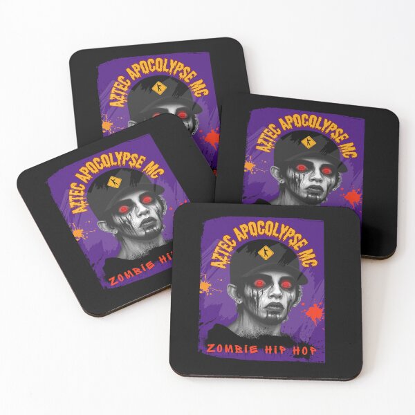 Item preview, Aztec Apocolypse mc Zombie hip hop designed and sold by zombiehiphop.