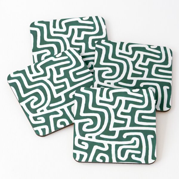 Item preview, Garden Maze Green designed and sold by Kawaii85.