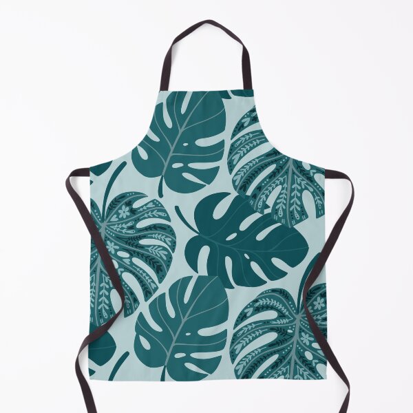 Item preview, Folk Art Hell Monstera designed and sold by Anja Steiner.