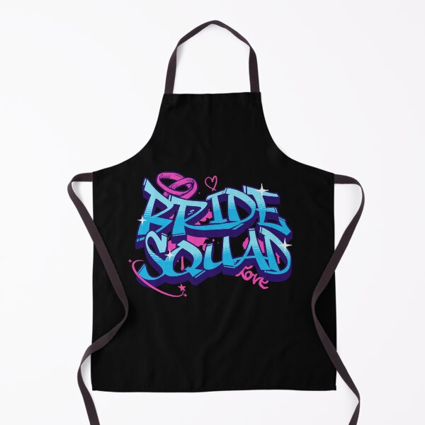 Item preview, Bachelorette Party Bride Squad Street art designed and sold by Khihi.