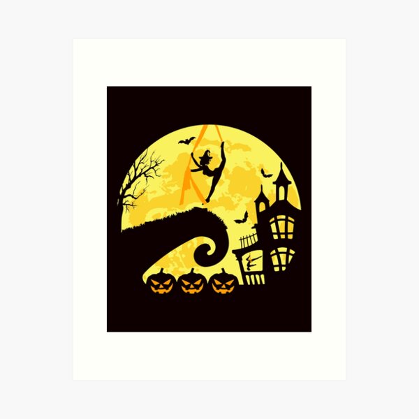 Item preview, Aerial Halloween - Aerial Silk Halloween Artist, Funny Aerial Mom designed and sold by Aerial Addicts.