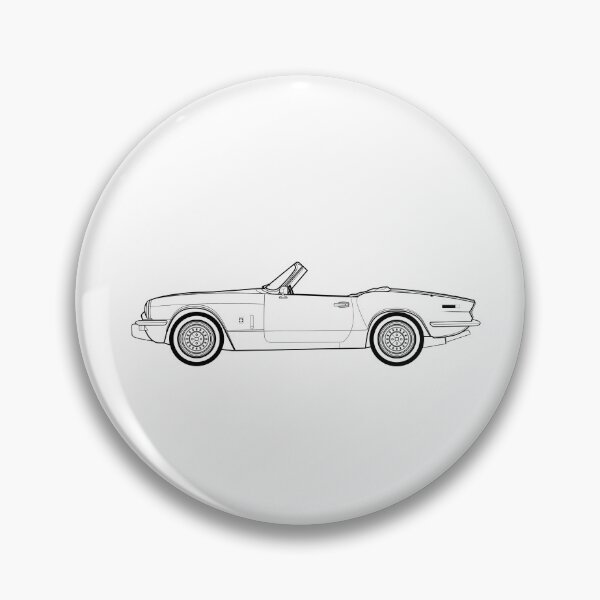 Item preview, Triumph Spitfire IV outline drawing designed and sold by RJWautographics.