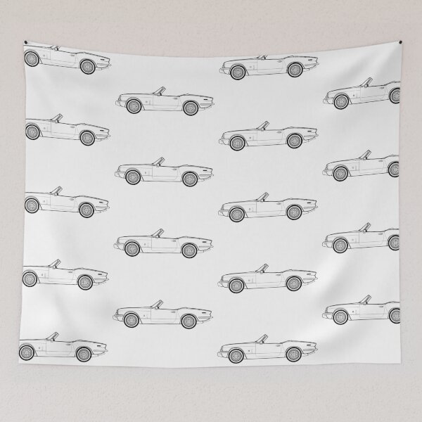 Item preview, Triumph Spitfire IV outline drawing designed and sold by RJWautographics.