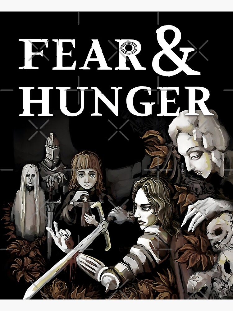 "The Fear and Hunger" Poster for Sale by Redbubble