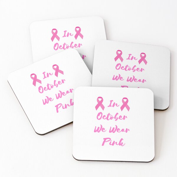 Item preview, In October We Wear Pink - Breast Cancer Awareness  designed and sold by RafikieCo.