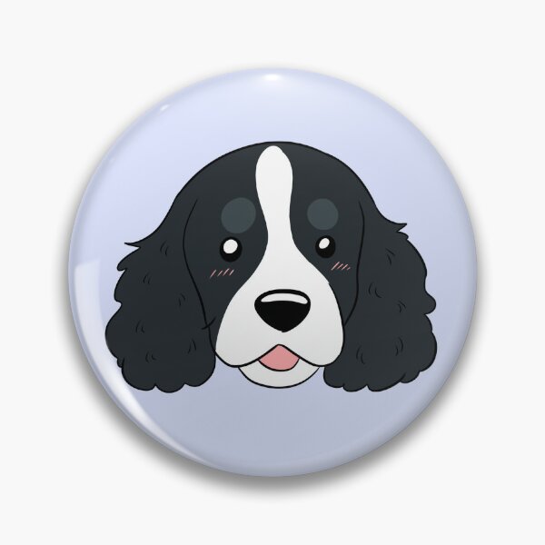 Artikelvorschau, Niedliches englisches Springer Spaniel-Gesicht entworfen und verkauft von Yaragold.