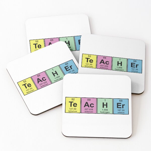 Item preview, Science Teacher Chemical Elements designed and sold by ScienceCorner.