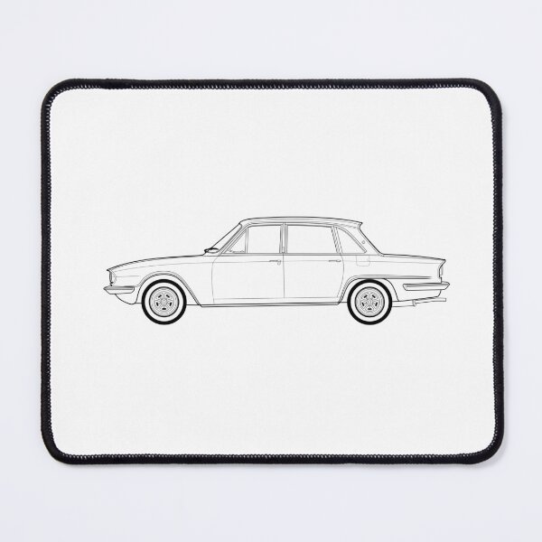 Item preview, Triumph 2000 outline drawing designed and sold by RJWautographics.