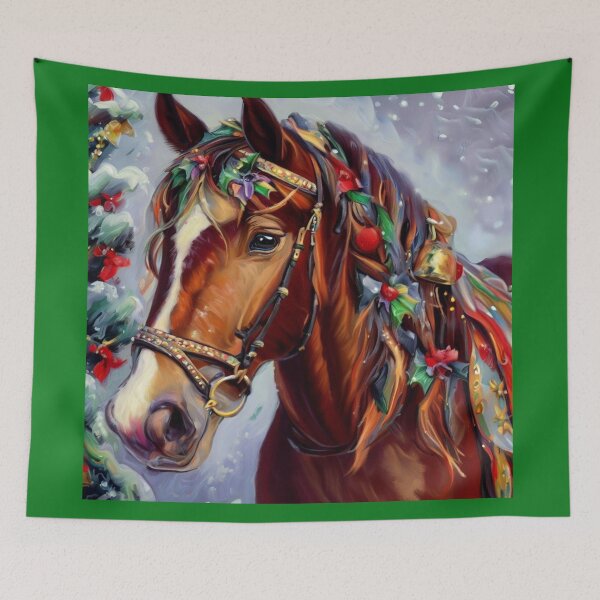 Item preview, Christmas Horse 2 designed and sold by CrankyOldDude.