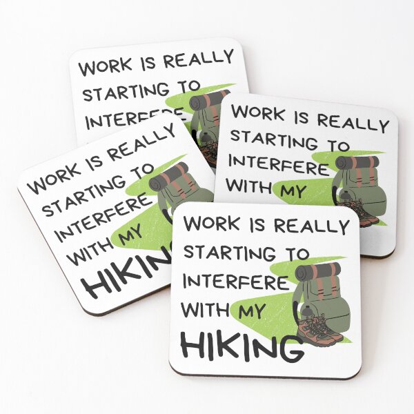 Item preview, Funny Hiking Quote - I Love Hiking designed and sold by Rubi16.