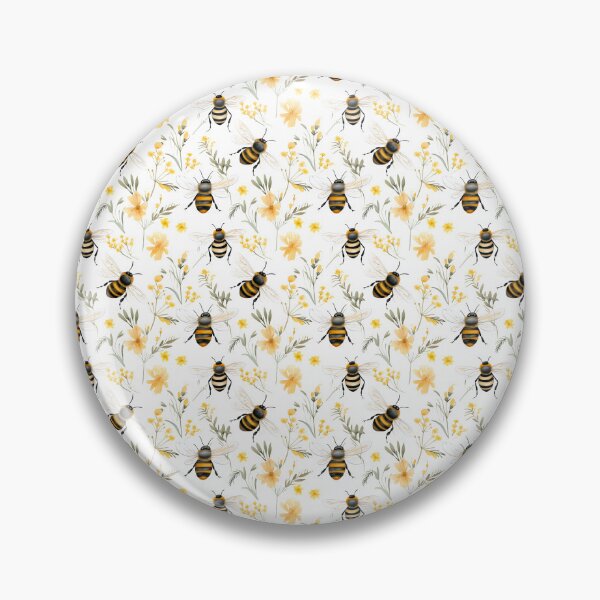 Artikelvorschau, Nature's Pollinators: The Buzzing Beauty of Bees entworfen und verkauft von qoodesignstudio.