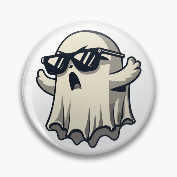 Item preview, Ghost in Glasses designed and sold by cuprum13.