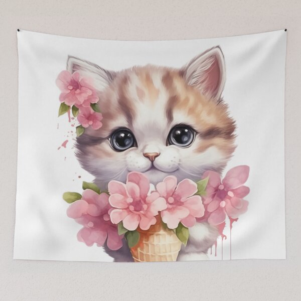 Item preview, Cat Flower designed and sold by SasiPen.