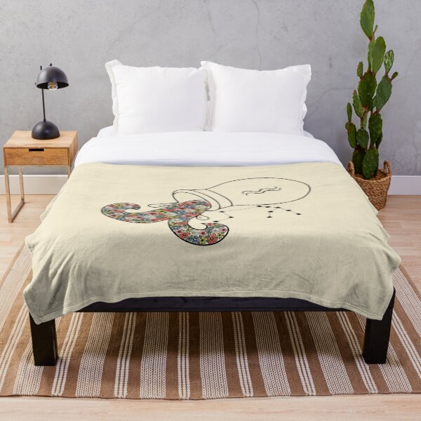 Item preview, Aquarius cute floral print with star constellation designed and sold by Neehovv.